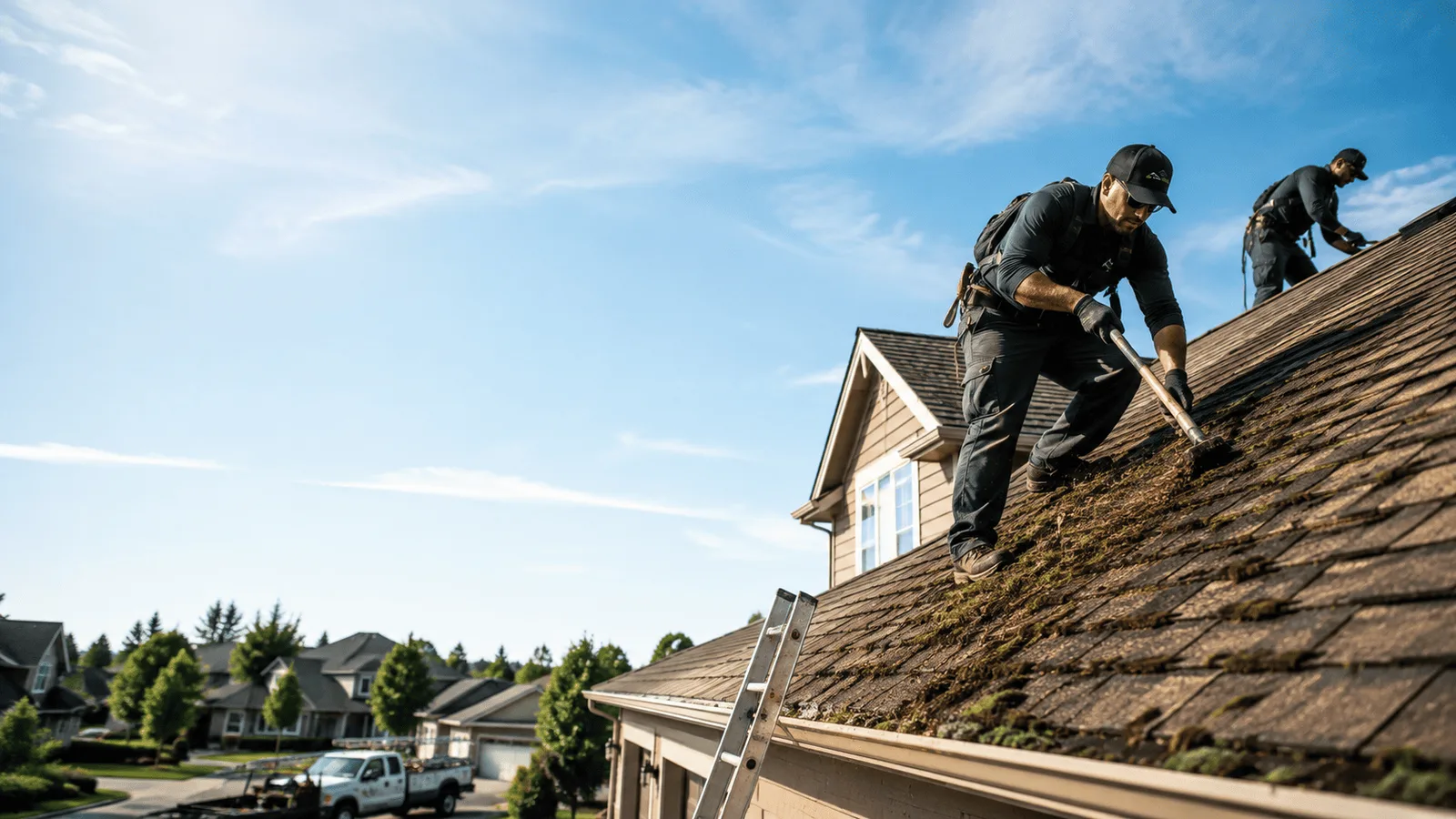 Roof Moss Removal in Stoddard, WI near me